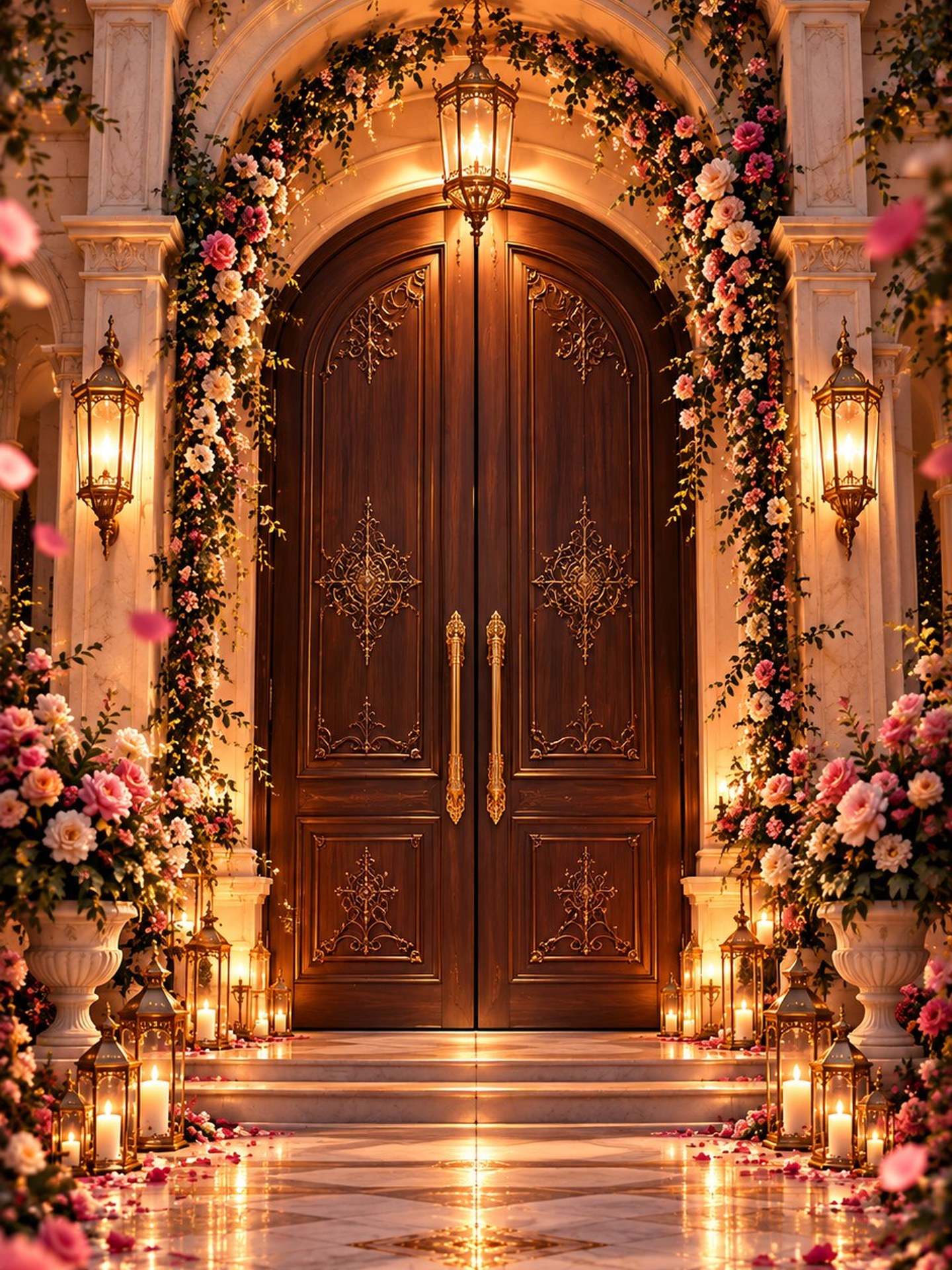 The Grand Door invitation template cover